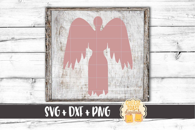 Angel - Remembrance Christmas SVG PNG DXF Cut Files SVG Cheese Toast Digitals 