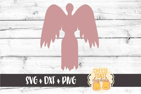 Angel - Remembrance Christmas SVG PNG DXF Cut Files SVG Cheese Toast Digitals 