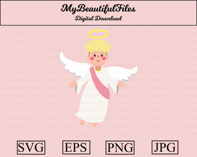 angel SVG MyBeautifulFiles 