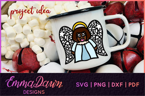 Angel SVG SVG Emma Dawn Designs 