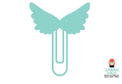 Angel Wings Paperclip SVG Sarah Hurley 