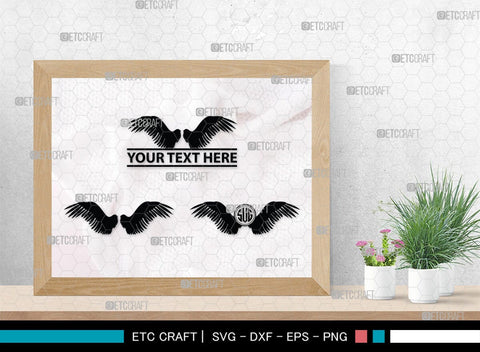 Angel Wings Silhouette, Angel Wings SVG, Angel Svg, Wings Svg, Halo Angel Svg, Angel Wings Bundle, SB00179 SVG ETC Craft 