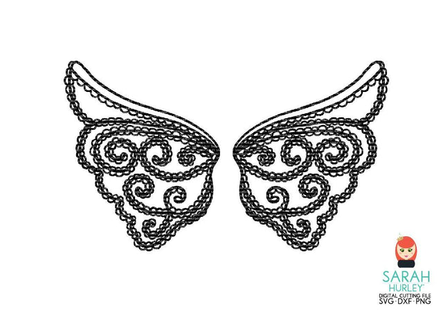 Angel Wings SVG Sarah Hurley 