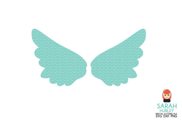 Angel Wings SVG Sarah Hurley 