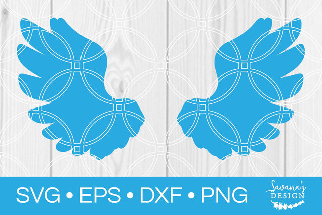 Angel Wings SVG SavanasDesign 