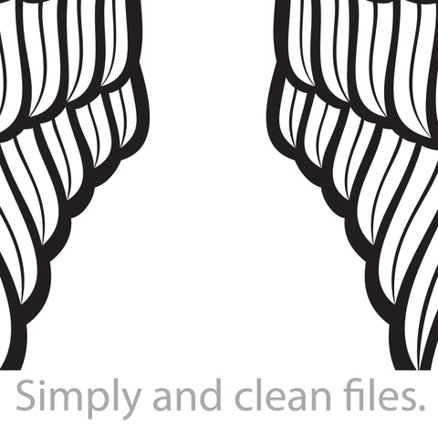 Angel wings SVG TribaliumArtSF 