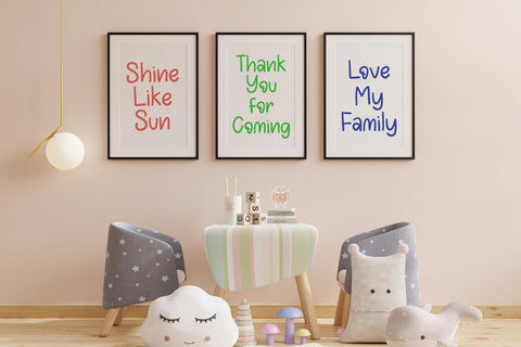 Angela Birthday Font Afandi Studio 