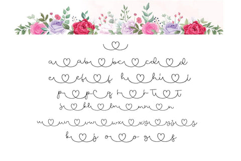 angela devano love connect Font goodigital_13 