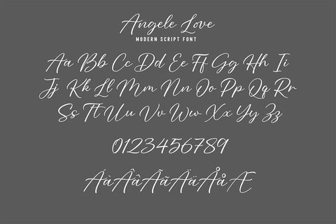 Angela Love Font Fargun Studio 