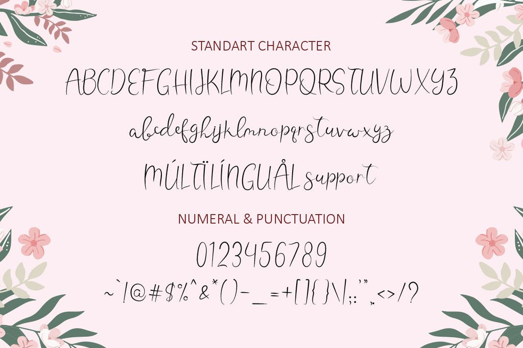 Angela Sweet - Beautiful Calligraphy Font - So Fontsy