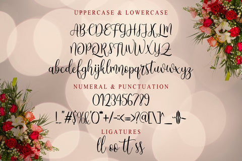 Angelic Font love script 