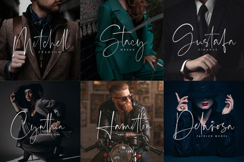 Angelic Smiles - Stylish Signature Font Font Alpaprana Studio 