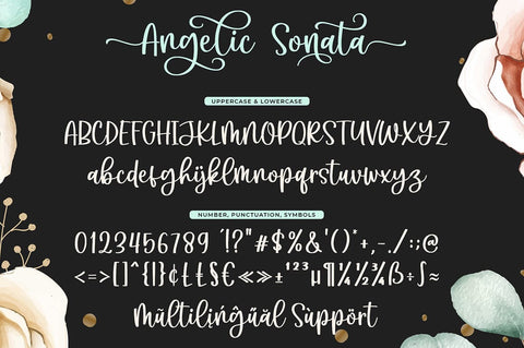 Angelic Sonata Font gatype 