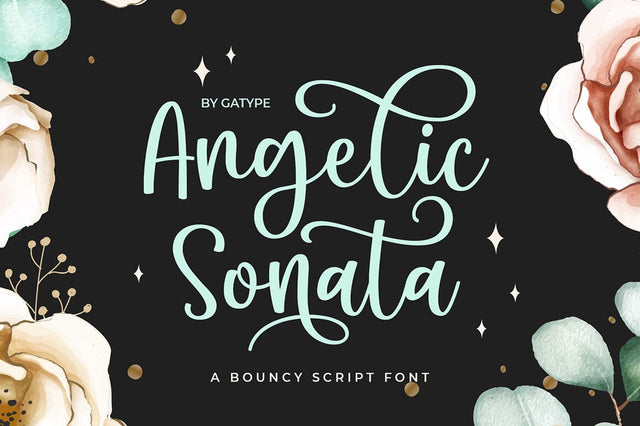 Angelic Sonata Font gatype 