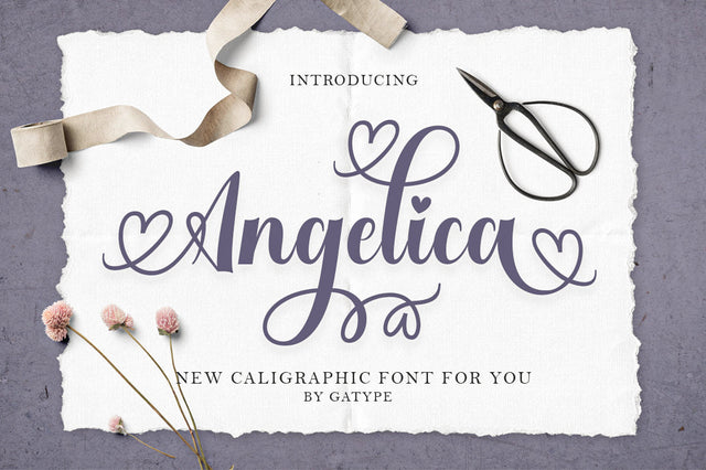 Angelica Font gatype 