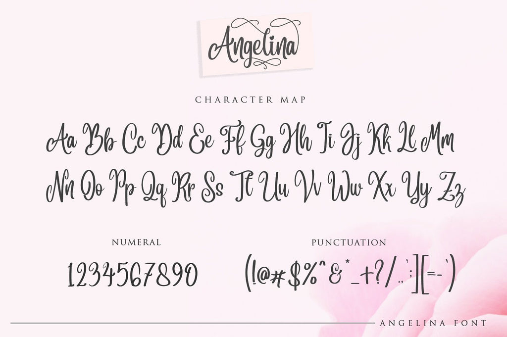 Angelina Script - So Fontsy