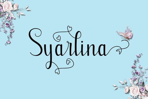 Angelina Script Font mahyud creatif 