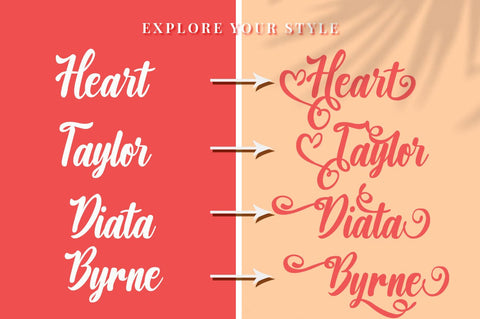 Angelist - Heart Font Font Ibey Design 
