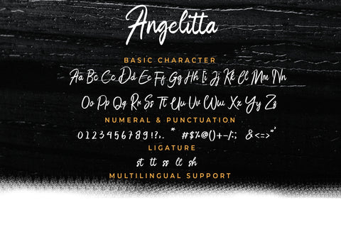 Angelittan Handwritten Font LetterdayStudio 