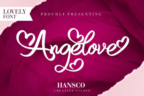 Angelove Font Hans Co 