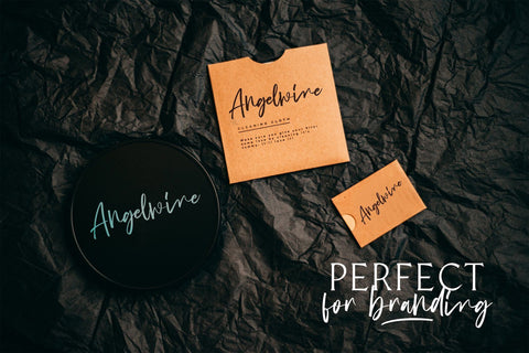 Angelwine - Handwritten Font Font StringLabs 