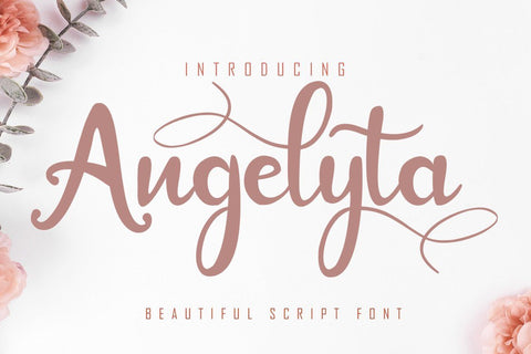 Angelyta Beauty Script Font Skiiller_Std 