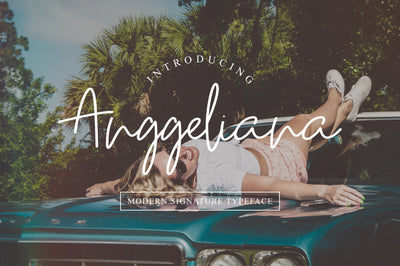 Anggeliana Font Font Anastasia 