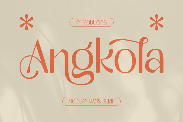 Angkola Typeface Font Storytype Studio 