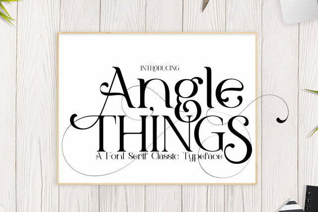 Angle Things Font JH-CreativeFont 