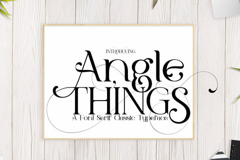Angle Things Font JH-CreativeFont 