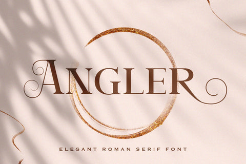 Angler - Roman Serif Font Font StringLabs 