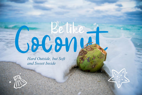 Angola Beach Font Mozarella 