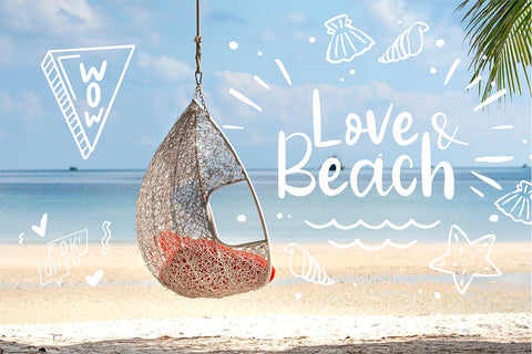 Angola Beach Font Mozarella 