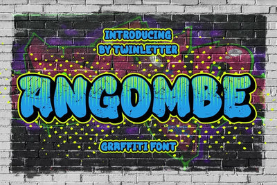 Angombe Font twinletter 
