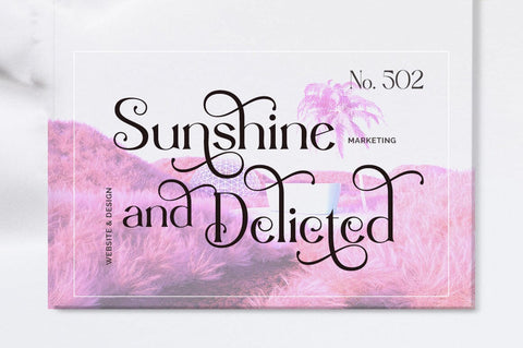 Angrela Display Font gatype 