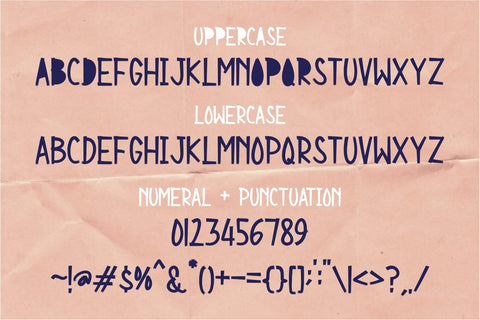 Angry Awesome Cutout font Font Masyafi Studio 