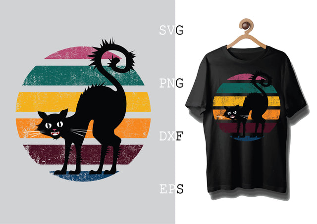 Angry Cat Svg, Cat Lover Svg, Cat Quotes Svg, Png, Eps, Dxf Files SVG DesignTShirt 