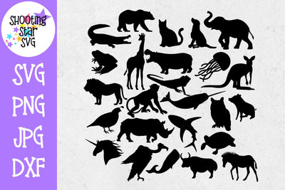Animal Alphabet - Children's SVG SVG ShootingStarSVG 