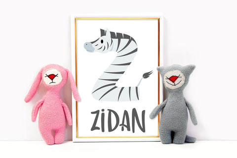 Animal Alphabet Letters Bundle SVG dapiyupi store 