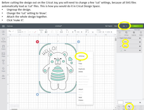 Animal card designs. SVG Digital Gems 
