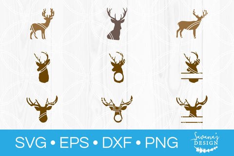 Animal Cut File Bundle SVG SavanasDesign 