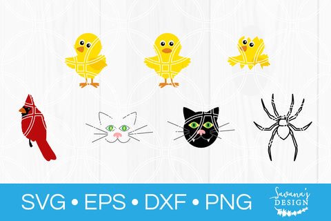 Animal Cut File Bundle SVG SavanasDesign 