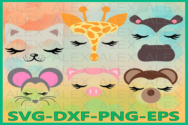 Animal Face Svg SVG AlexSVGStudio 