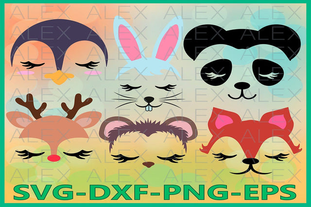 Animal Face Svg SVG AlexSVGStudio 