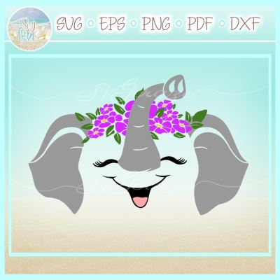 Animal Faces with Flowers SVG Bundle SVG SVGcraze 