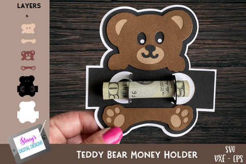 Animal Money Holder Bundle | Kids Money Card SVGs SVG Stacy's Digital Designs 