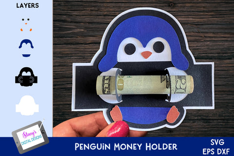 Animal Money Holder Bundle | Kids Money Card SVGs SVG Stacy's Digital Designs 