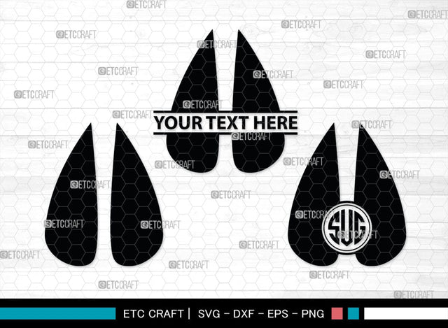 Animal Paw Monogram, Animal Paw Silhouette, Animal Paw SVG, Paw Print Svg, Dog Paw Svg, Cat Paw Svg, SB00223 SVG ETC Craft 