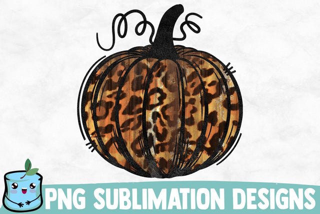 Animal Print Sublimation Pumpkin Sublimation MintyMarshmallows 