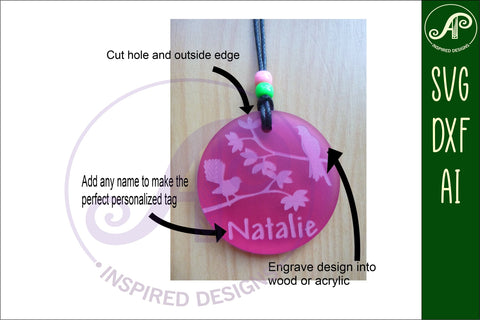 Animal theme set C keychain DIGITAL SVG 6 personalized SVG APInspireddesigns 